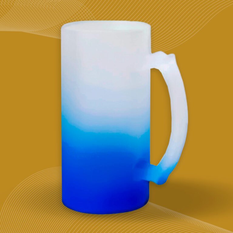 Tarro Esmerilado Azul