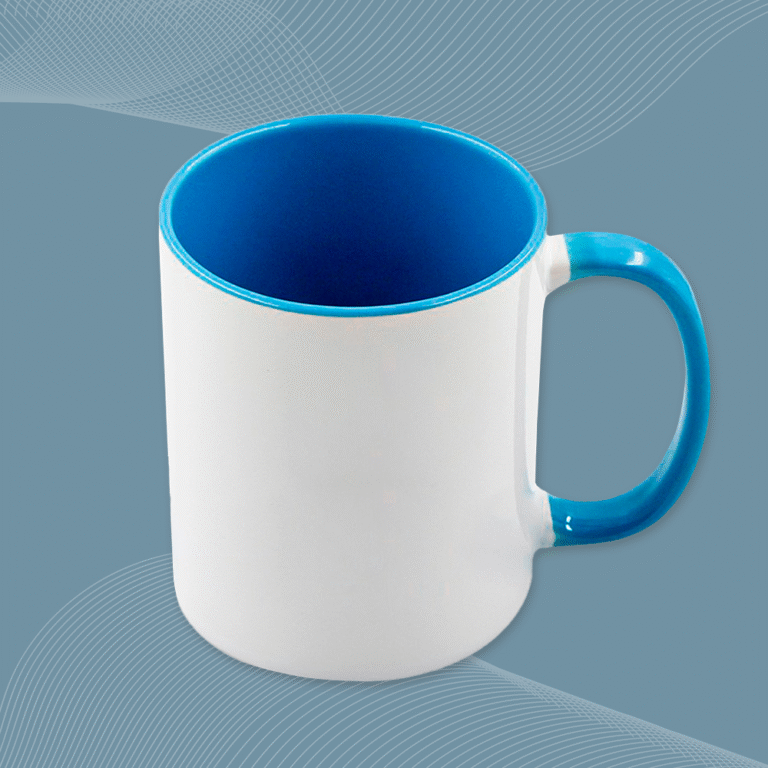 Taza Interior Azul Claro