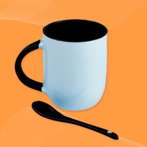 Taza Interior de color con cuchara