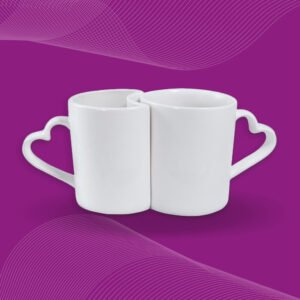 Taza pareja blanca