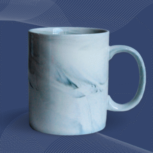 Taza marmoleada