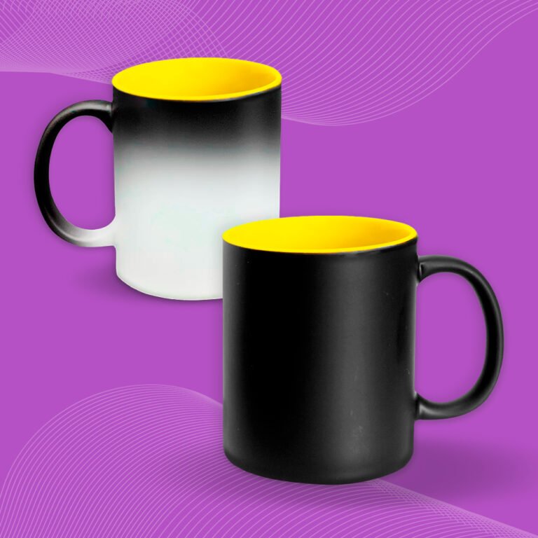 taza magica amarilla