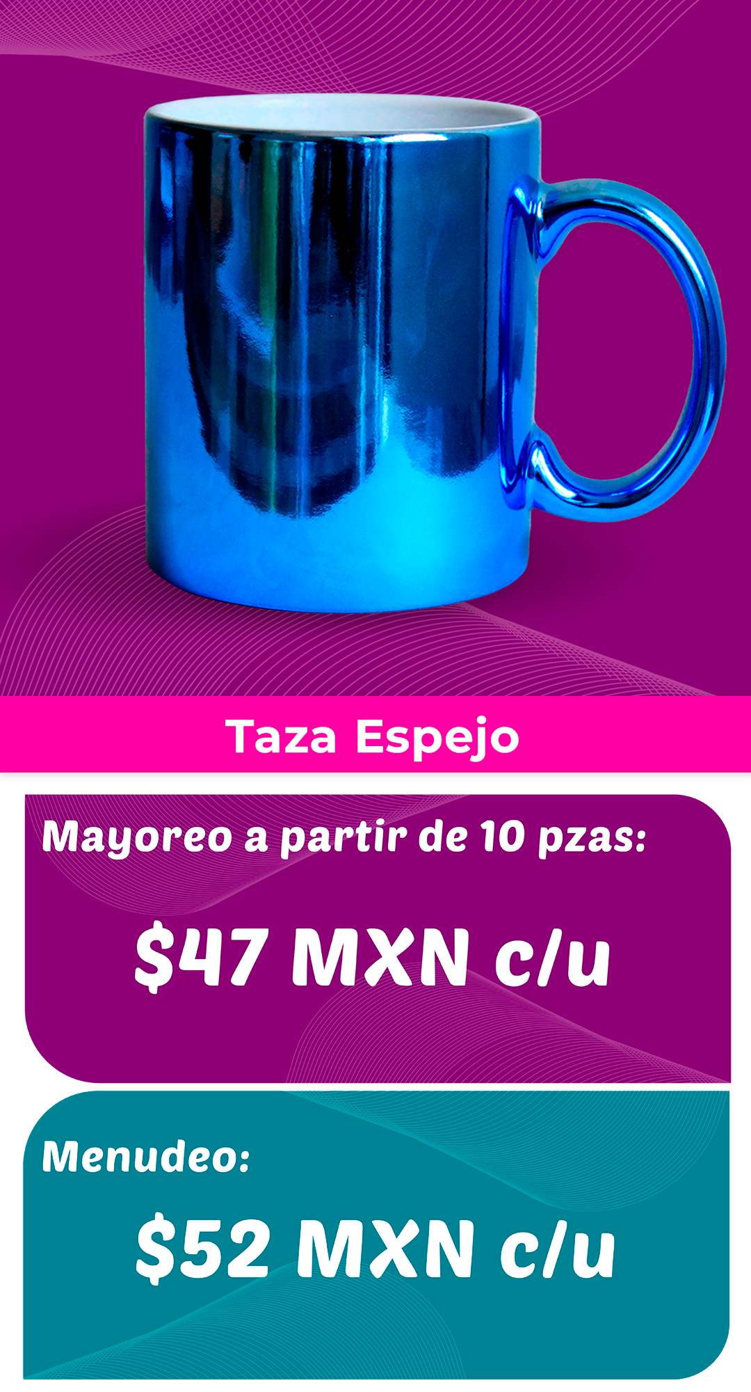 Taza espejo 1