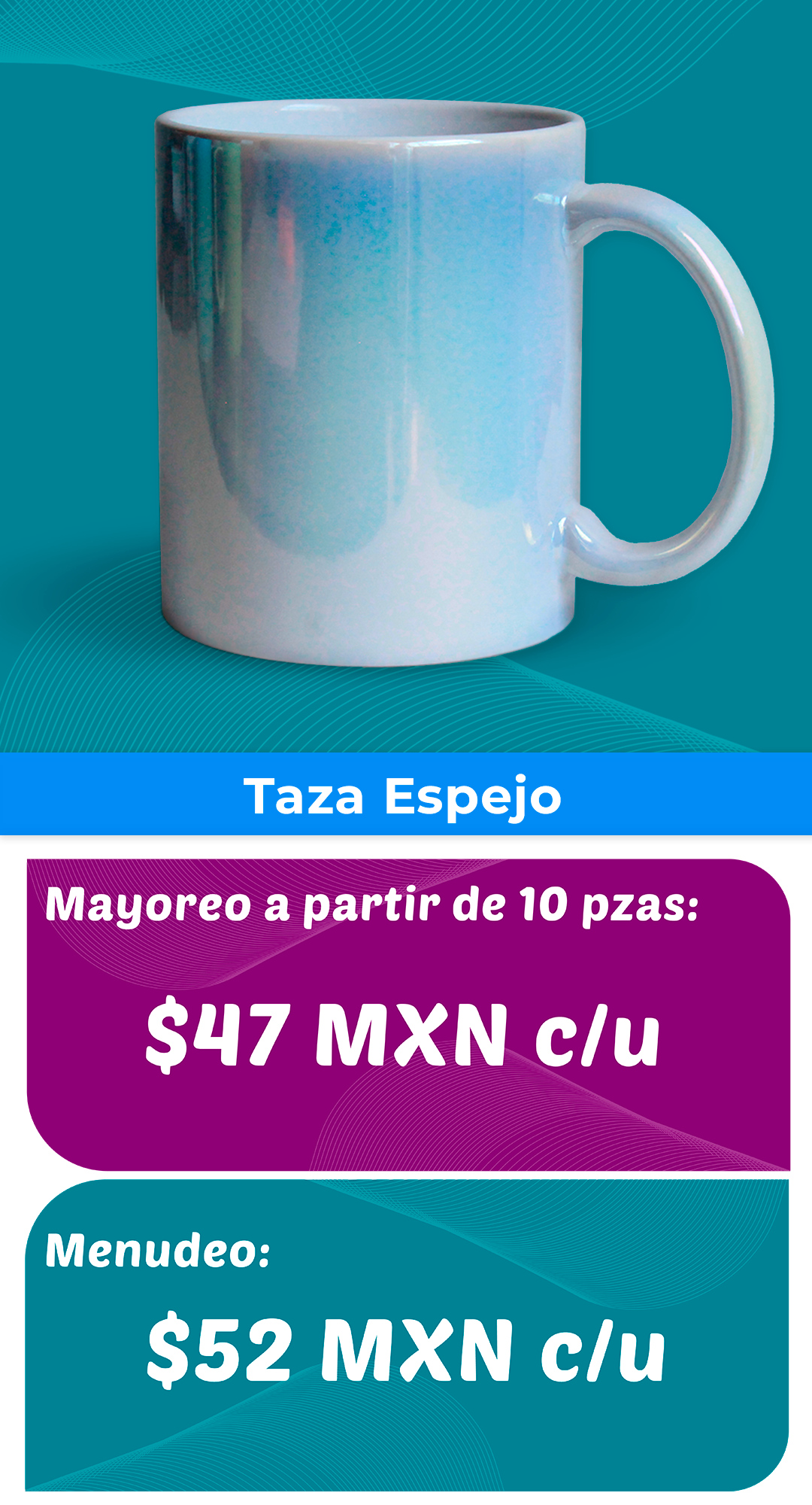 Taza espejo 2