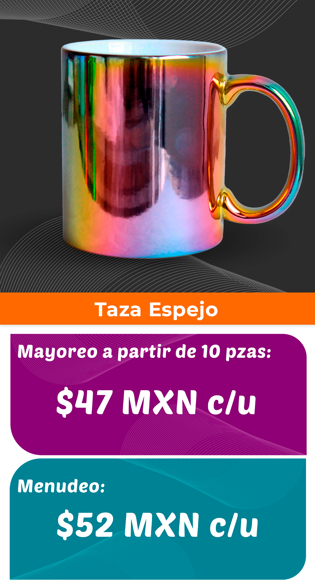 Taza espejo 3