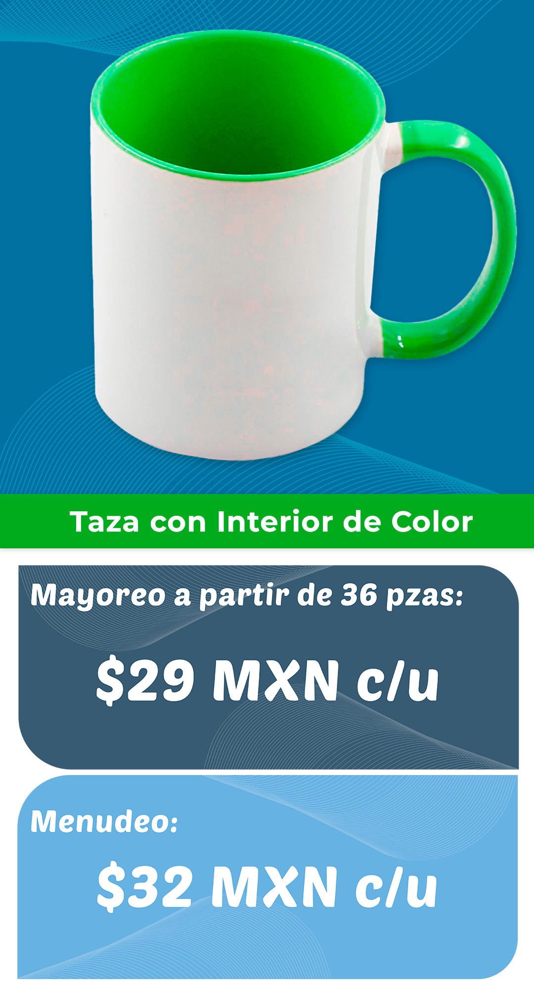 Taza interior color 8