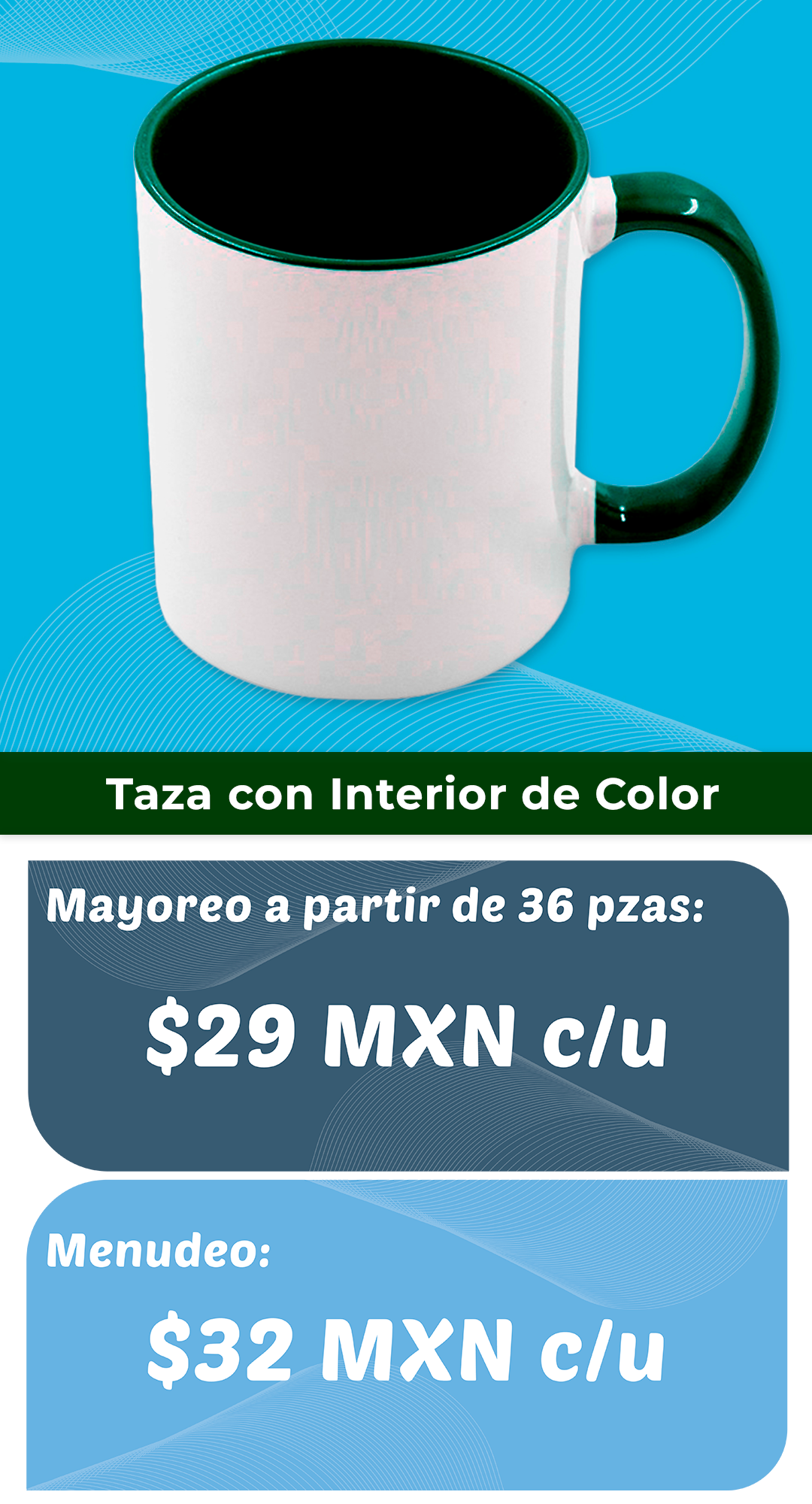 Taza interior color 9