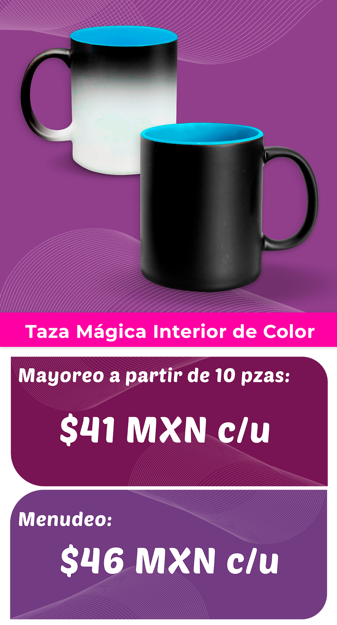 Taza magica color 1
