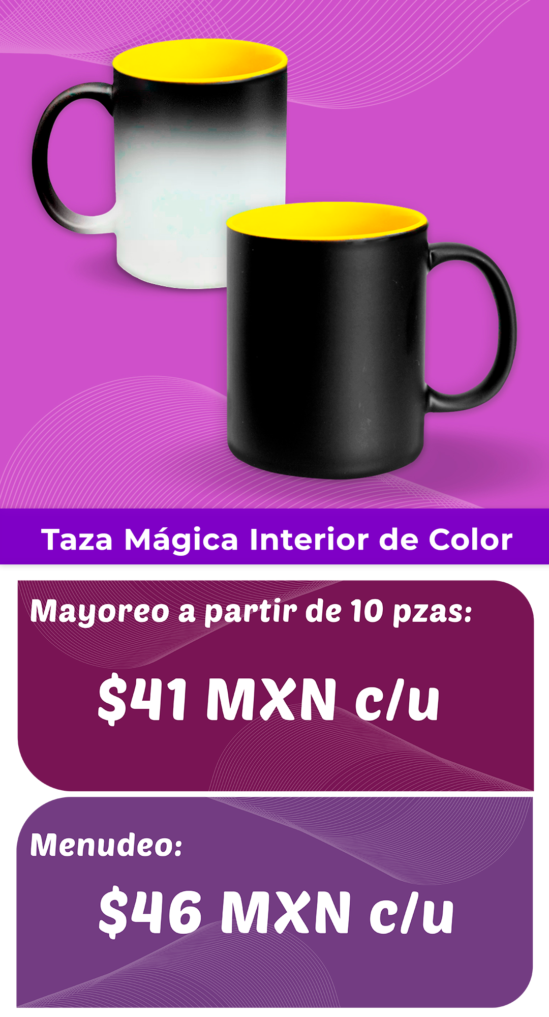 Taza magica color 2