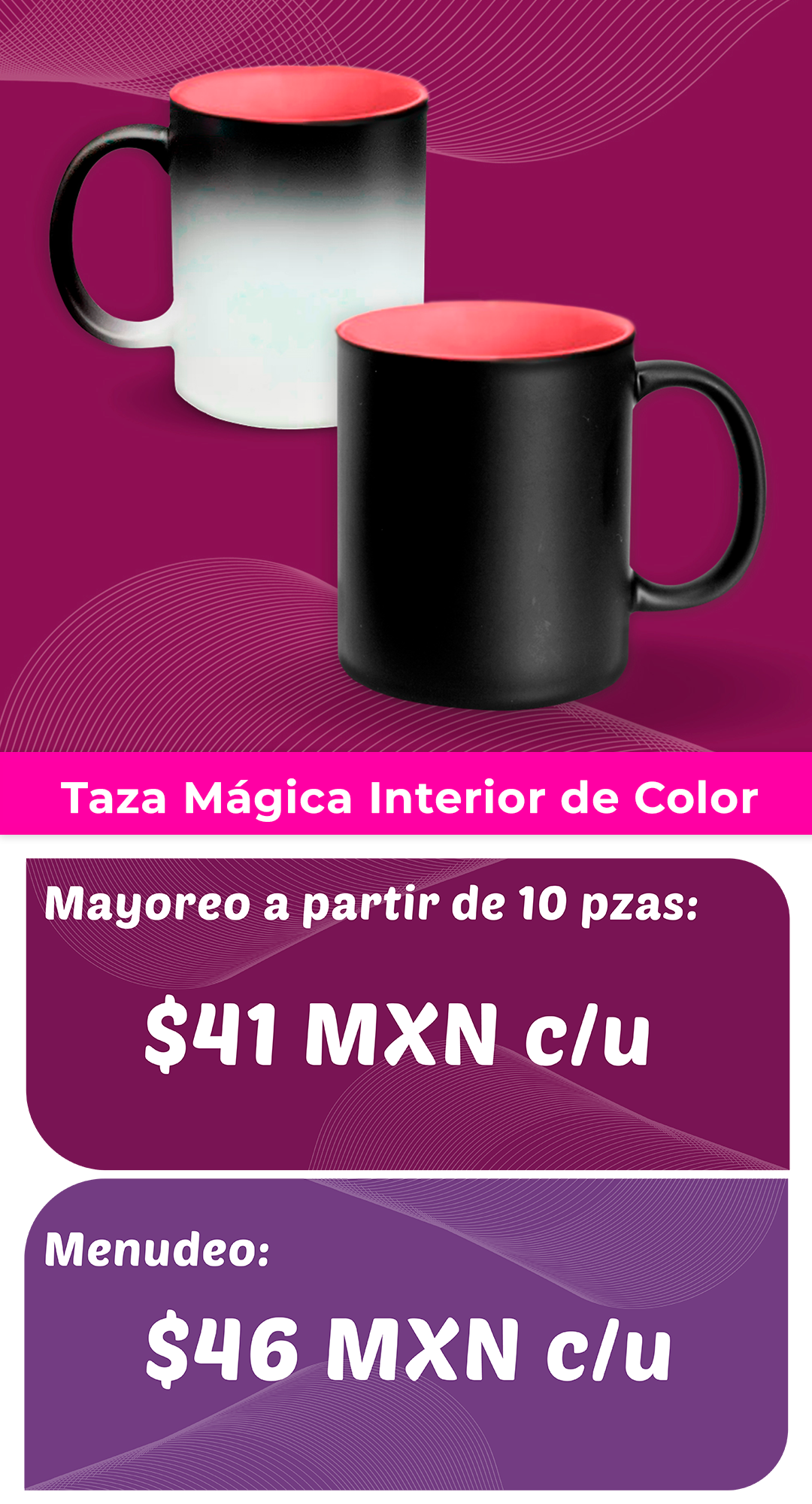 Taza magica color 5