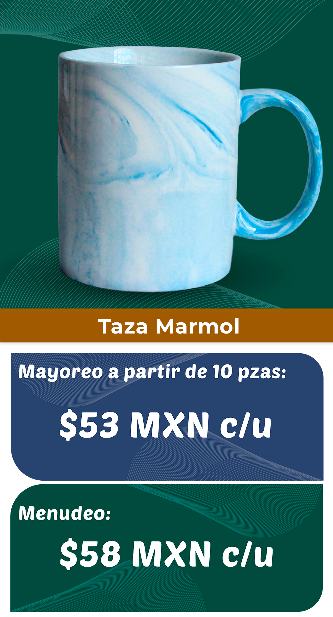 Taza marmol 2