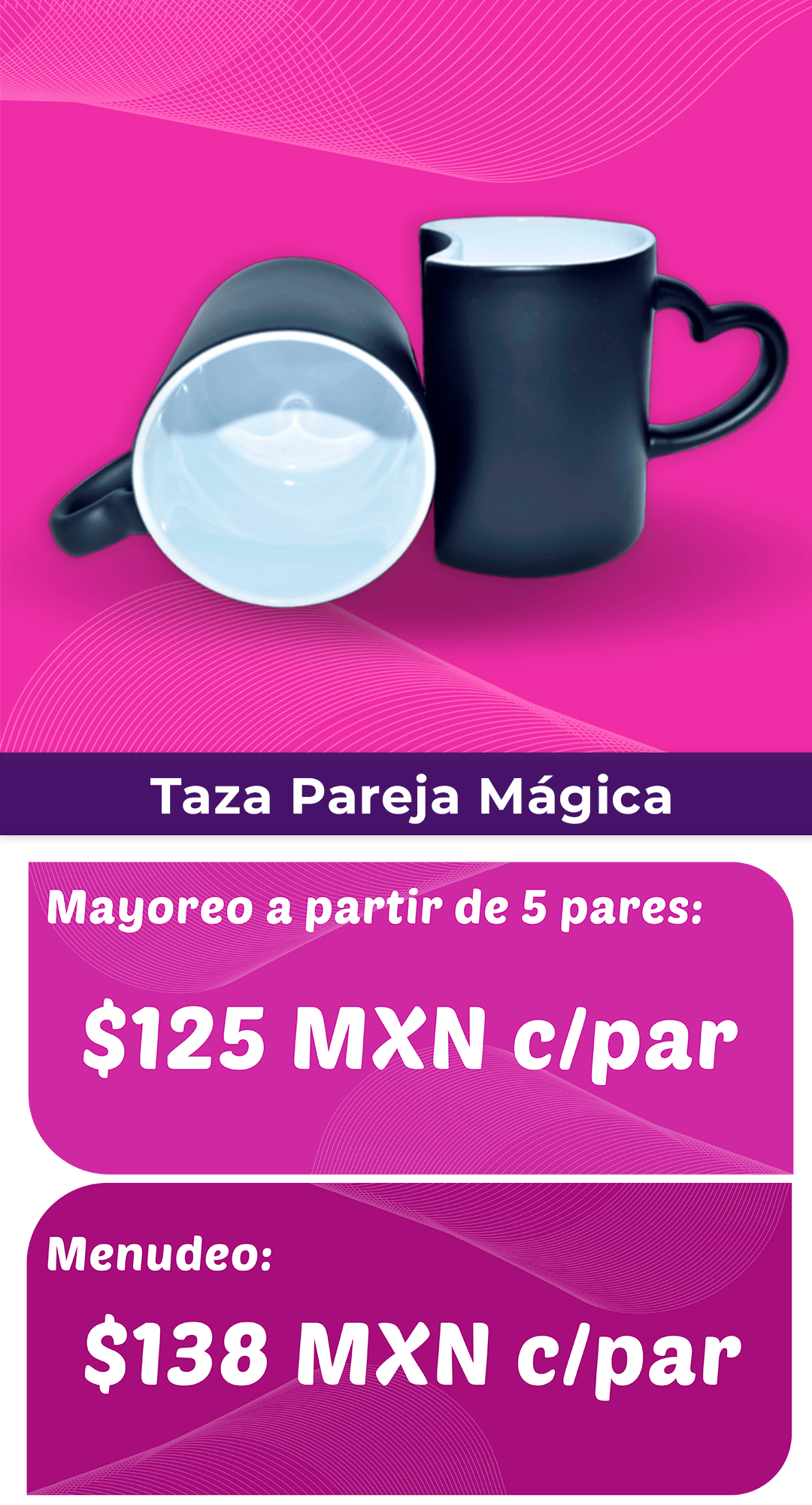Taza pareja magica 2