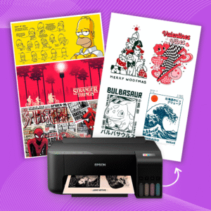 Impresiones en papel de sublimación