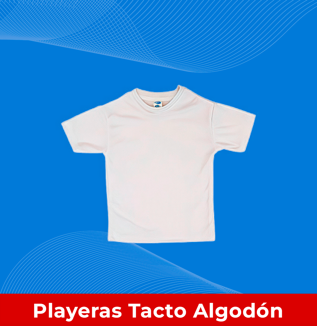 playera tacto algodon n