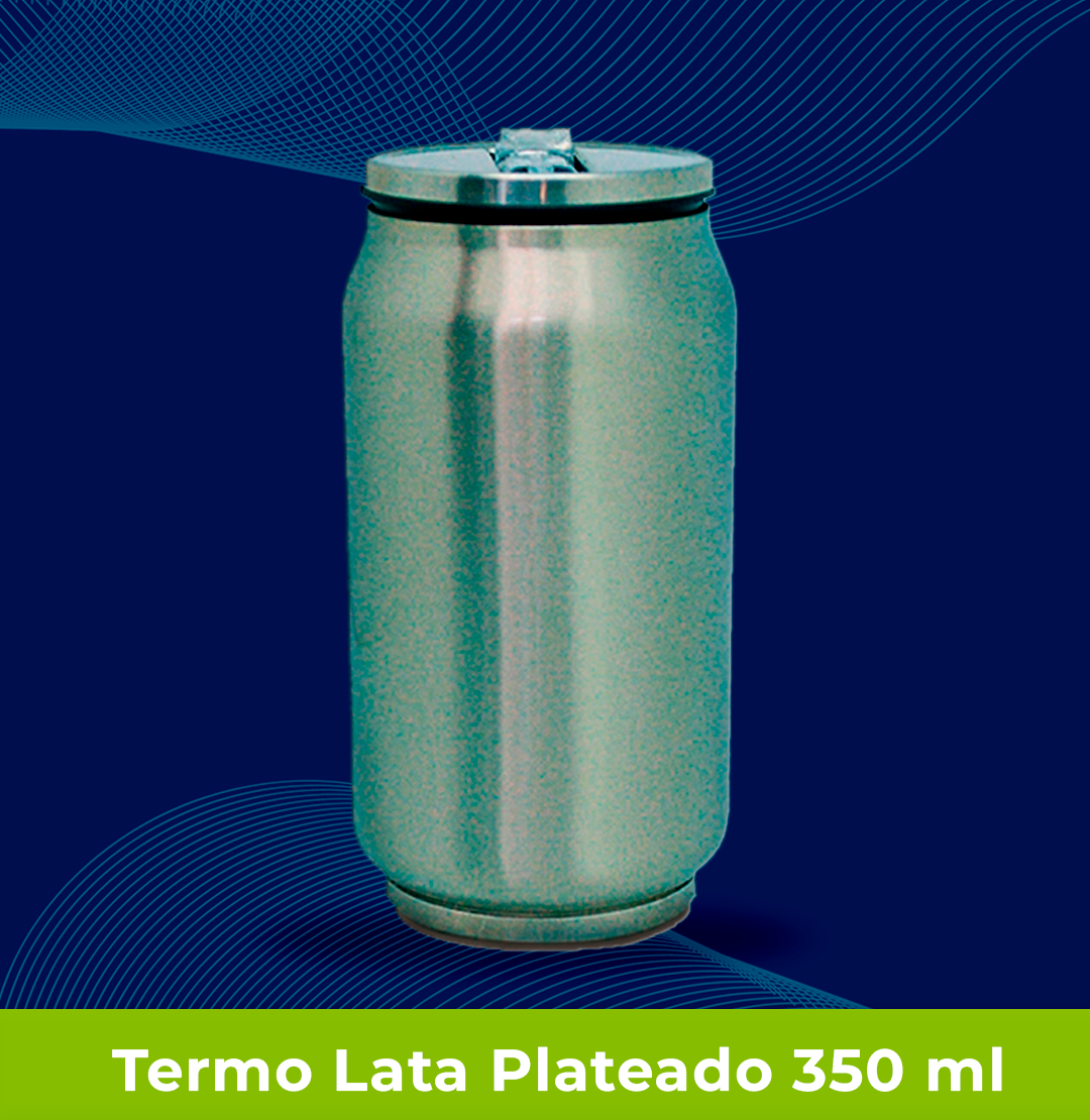 termo lata plata 350 ml b