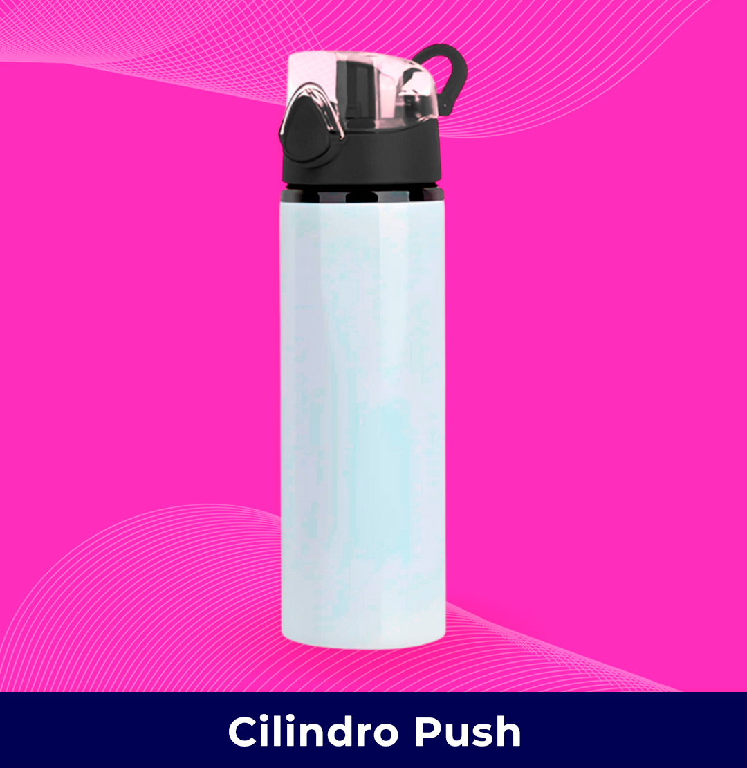 Cilindro push negro