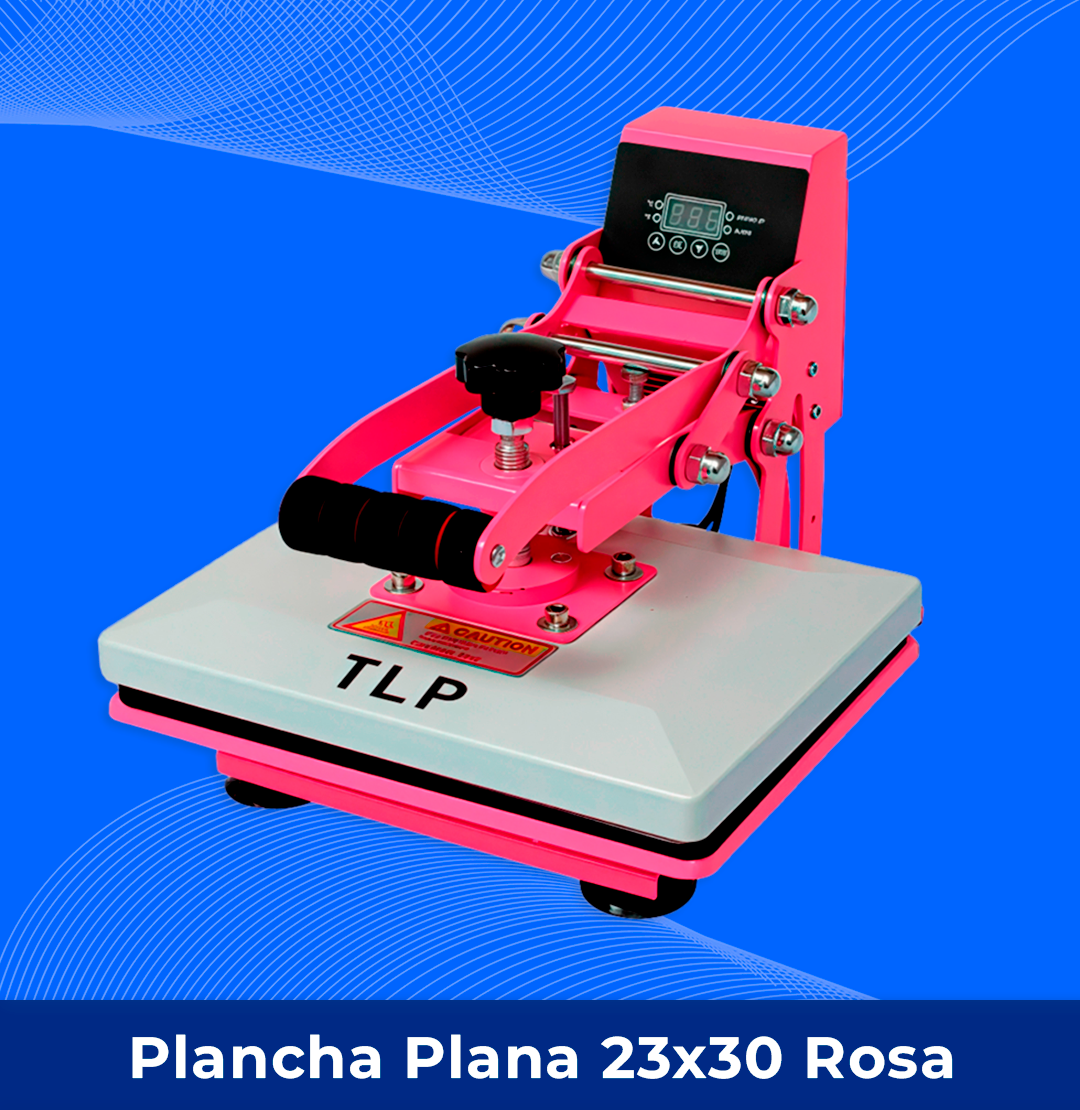 Plancha plana rosaa