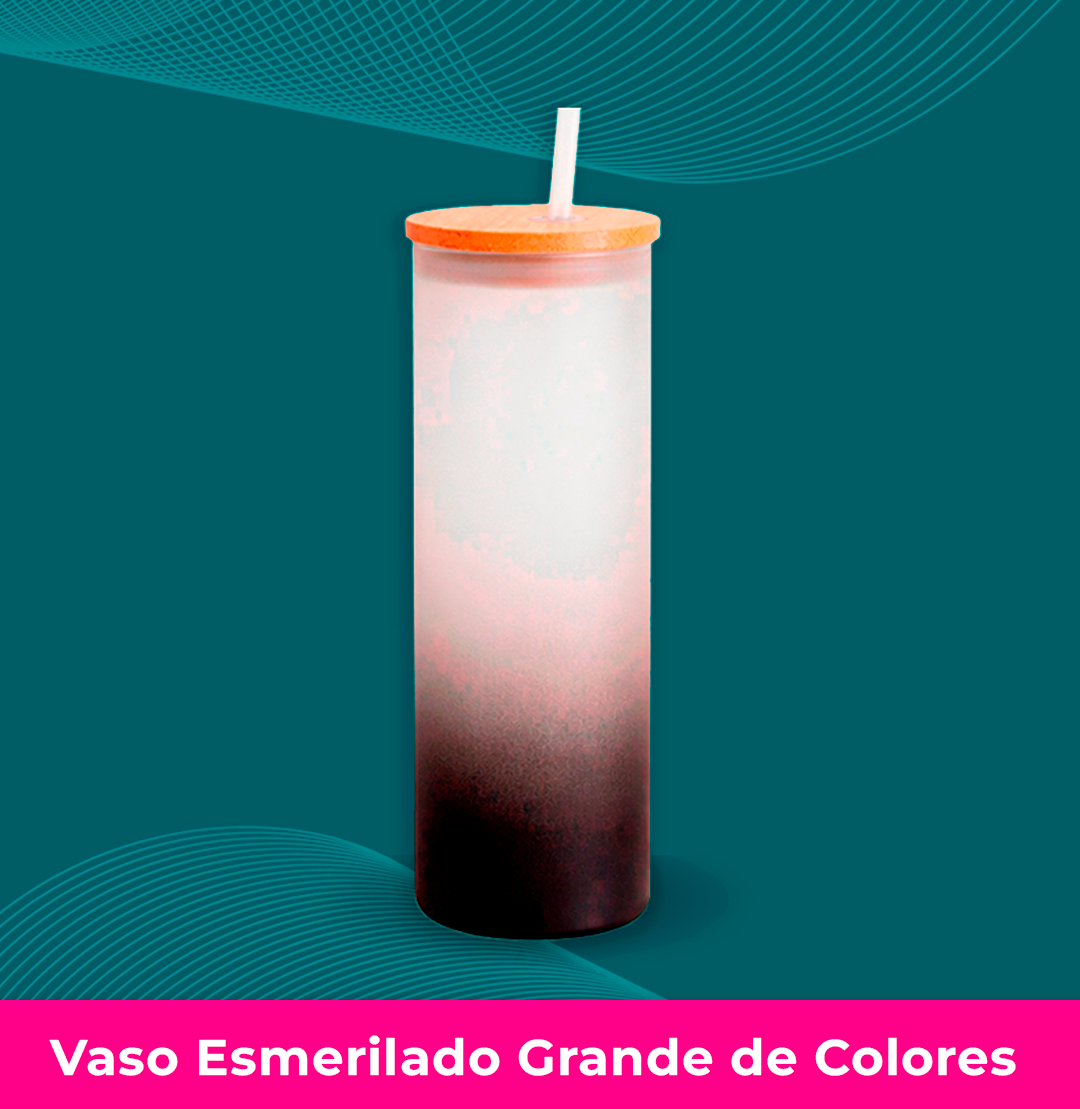 Vaso color make negro